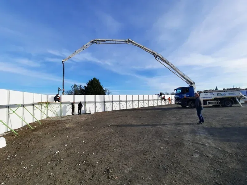 ICF Bracing for House